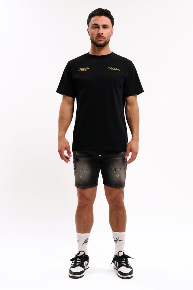 MEN CHAMPAGNE T SHIRT MM1 HS25 61 900 BLACK